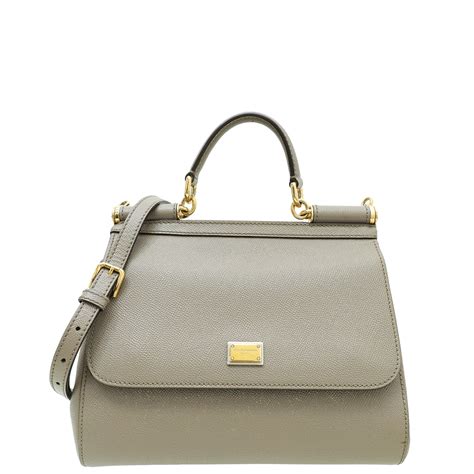 bag dolce gabbana pelle dauphine grey|Dolce&Gabbana Online Store.